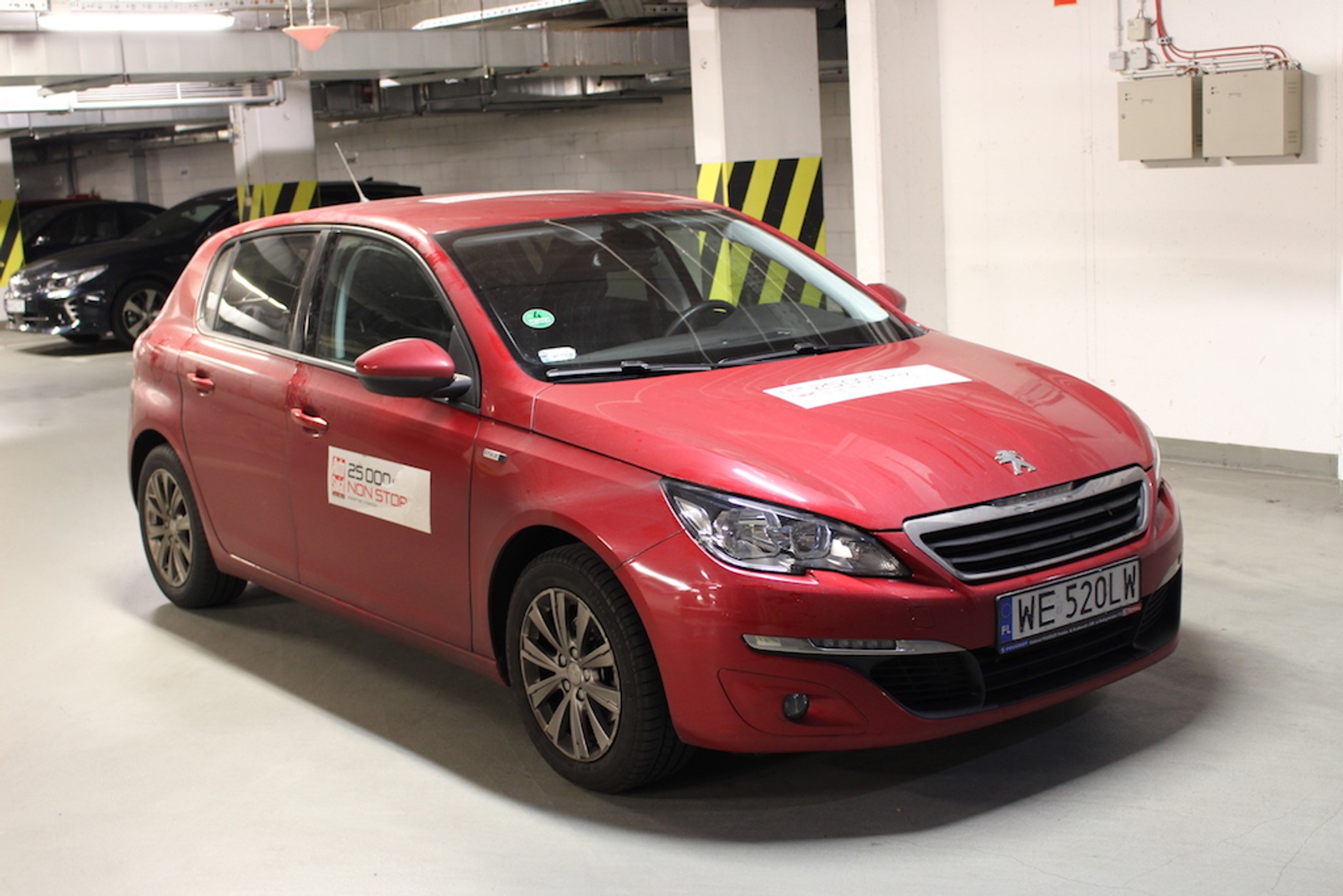 Peugeot 308: test jazdy non stop 25 tys. km