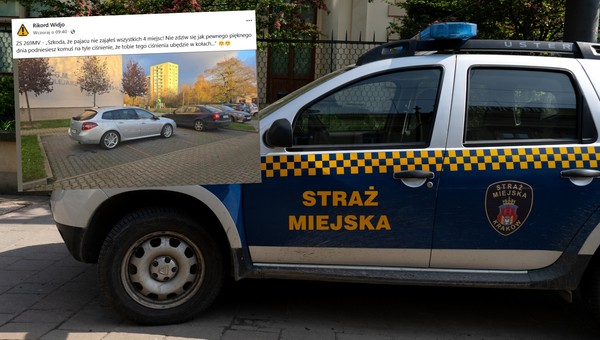 Zobaczył zaparkowany samochód i od razu chwycił za telefon. "Kierowca roku"