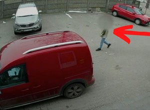 Ukradł z samochodu 700 zł, ale nie przewidział jednego [WIDEO]
