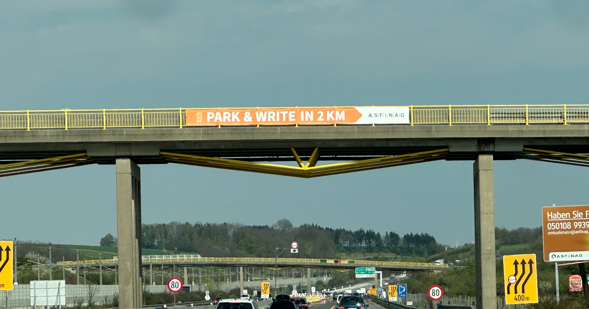 Oznakowanie "Park & Write"