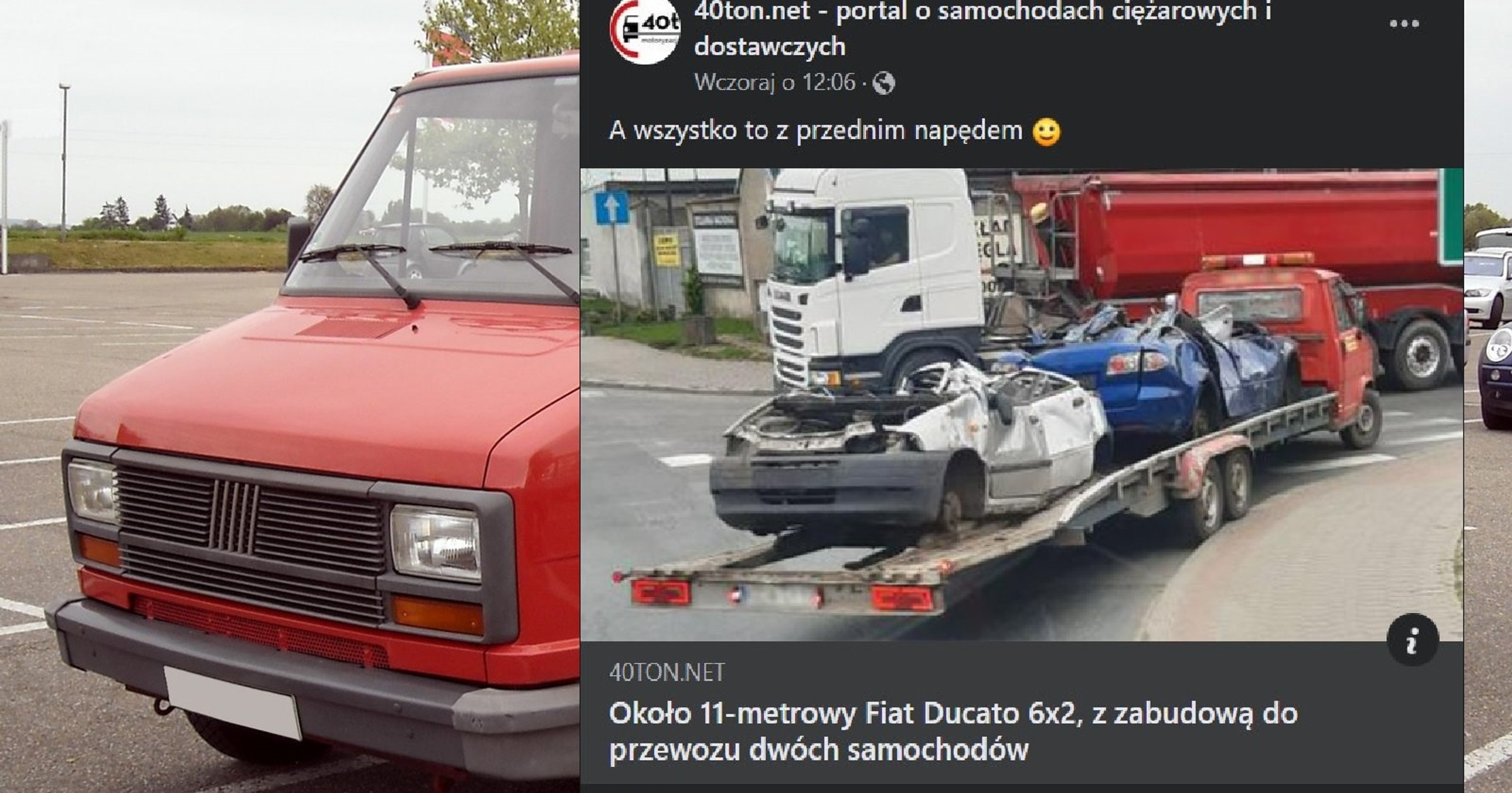 Ten Fiat Ducato ma 11 metrów długości. Dłuższego nie znajdziesz