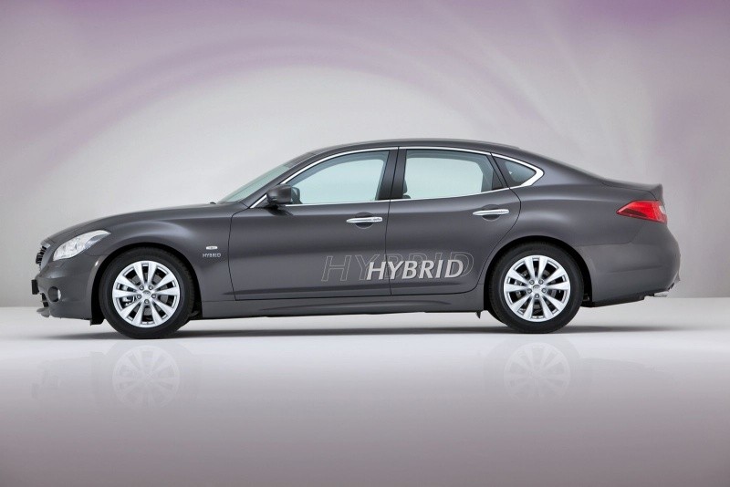 Infiniti M35h hałasuje ciszą