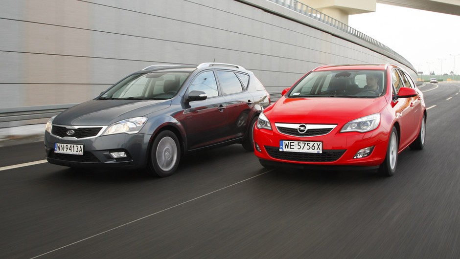 Kia cee’d SW kontra Opel Astra Sports Tourer: czy koreańskie kombi może być lepsze od niemieckiego?