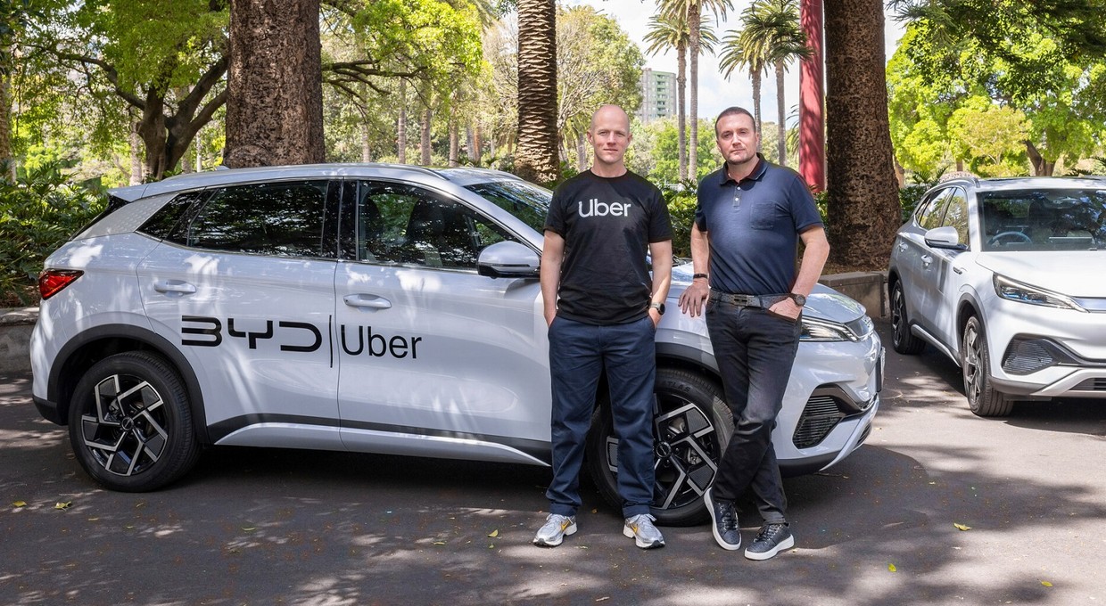 Dwaj giganci będą grali razem. Uber i BYD łączą siły, co przyspieszy chińską ekspansję