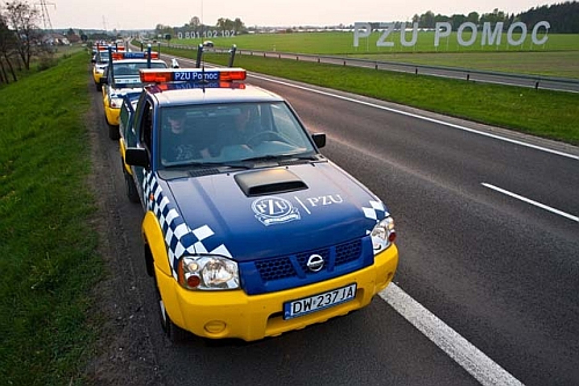 Flota PZU Auto Pomoc ruszyła w Polskę