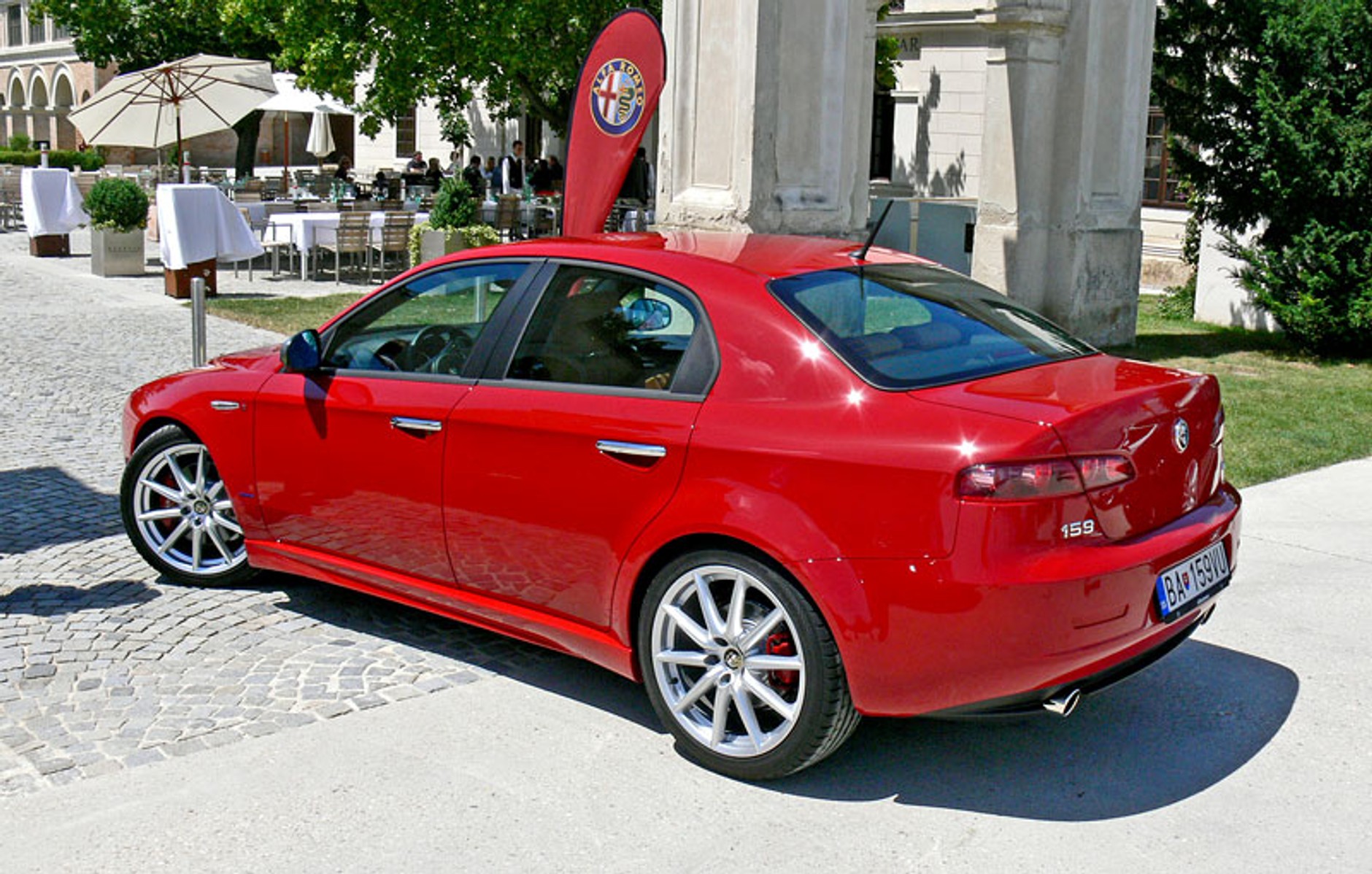 Alfa Romeo 159 Ti 1.75 TBi: pierwsze wrażenia z jazdy (fotogaleria)