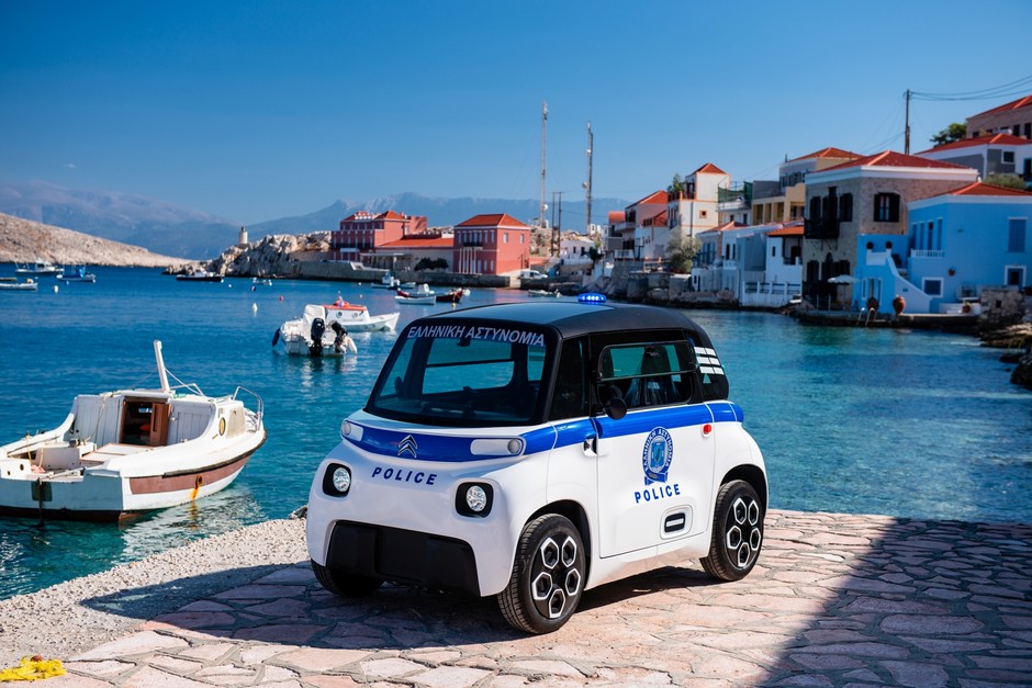 Elektryczne Citroeny dla policji i straży przybrzeżnej w Grecji