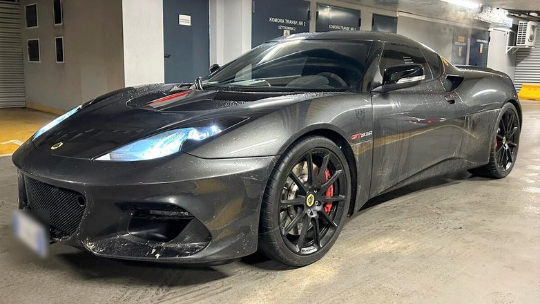 Odzyskany luksusowy pojazd