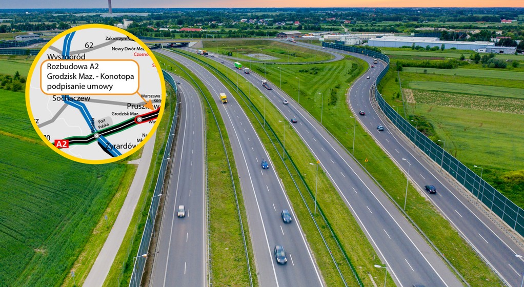 Autostrada A2 - rozbudowa o trzeci i czwarty pas