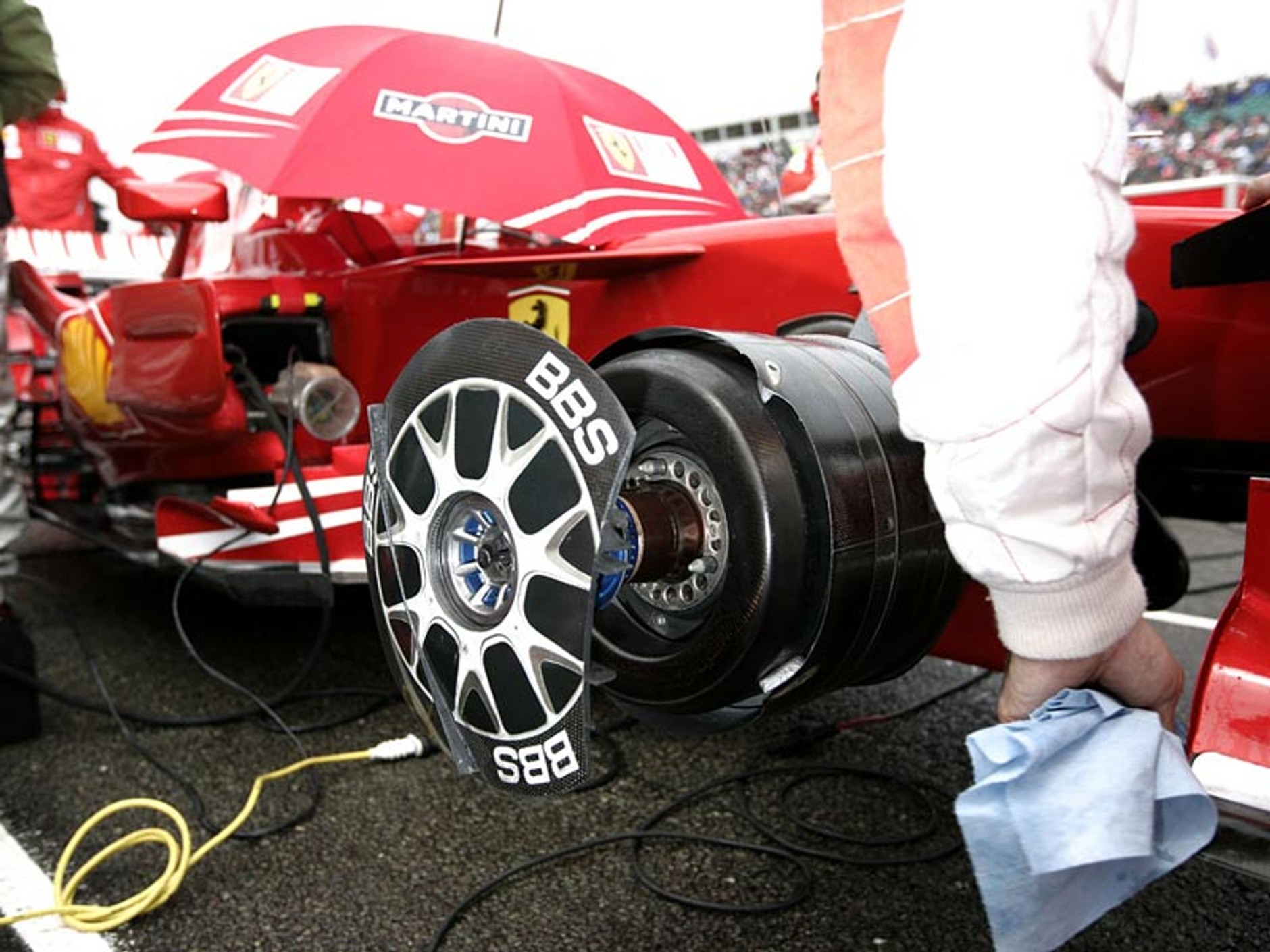 Grand Prix Wielkiej Brytanii 2008: Jiří Křenek i jego fotogaleria