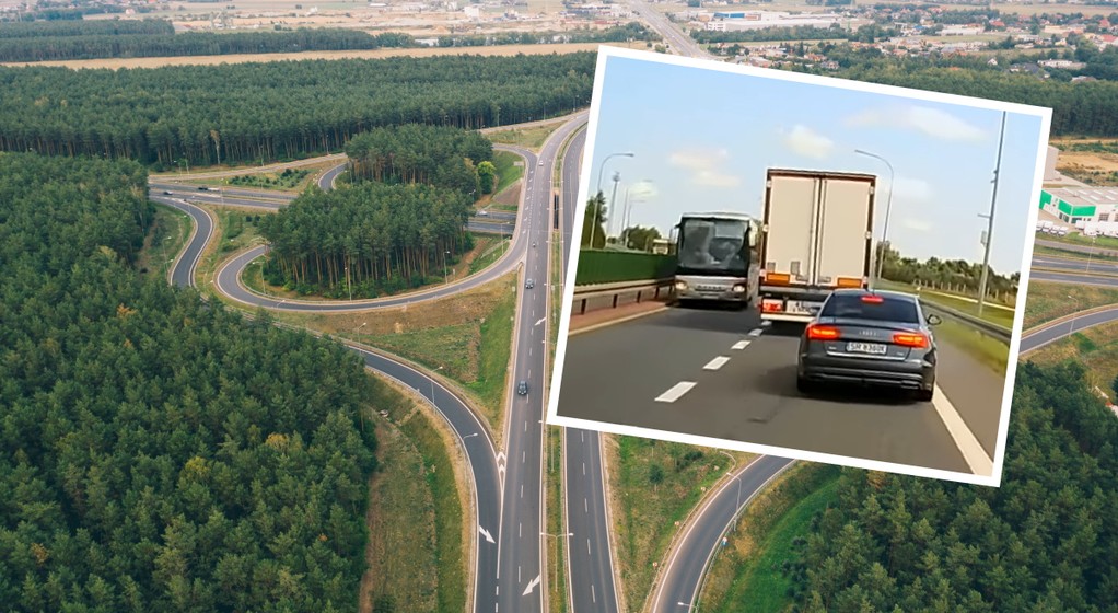 Dwa autokary jechały pod prąd, kiedy z naprzeciwka nadjeżdżał TIR