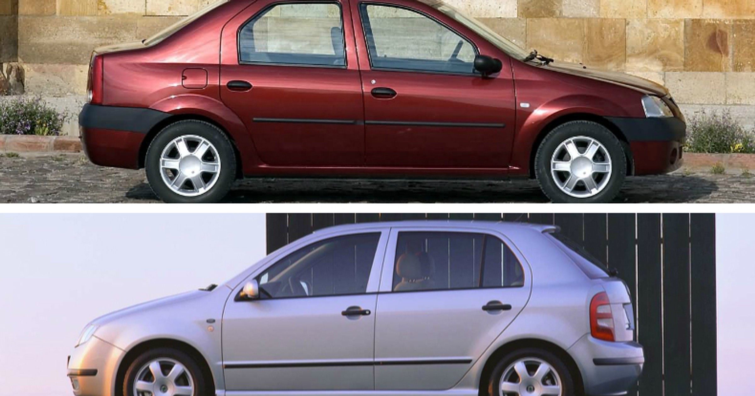Skoda Fabia vs Dacia Logan