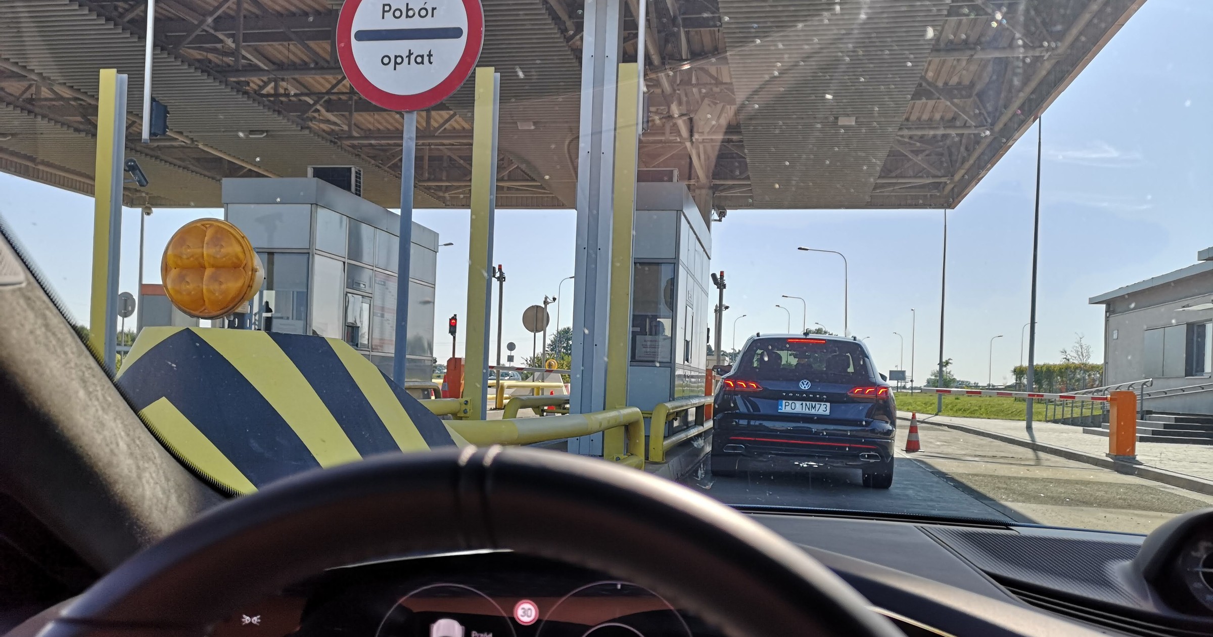 Pobór opłat na autostradzie