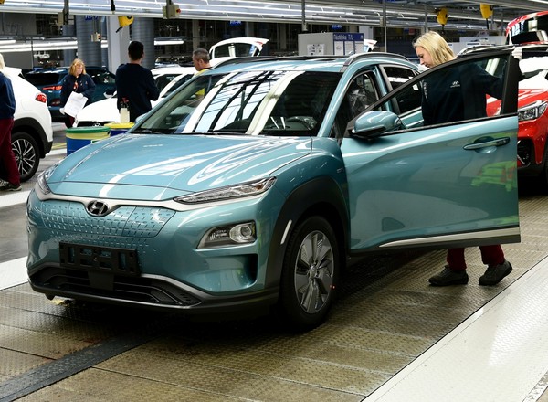 Hyundai Kona Electric będzie do nas trafiał z Czech