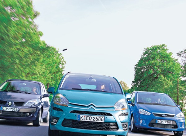 Citroen C4 Picasso kontra Ford C-Max i Renault Scenic: czy używane vany nie zawiodą rodziny