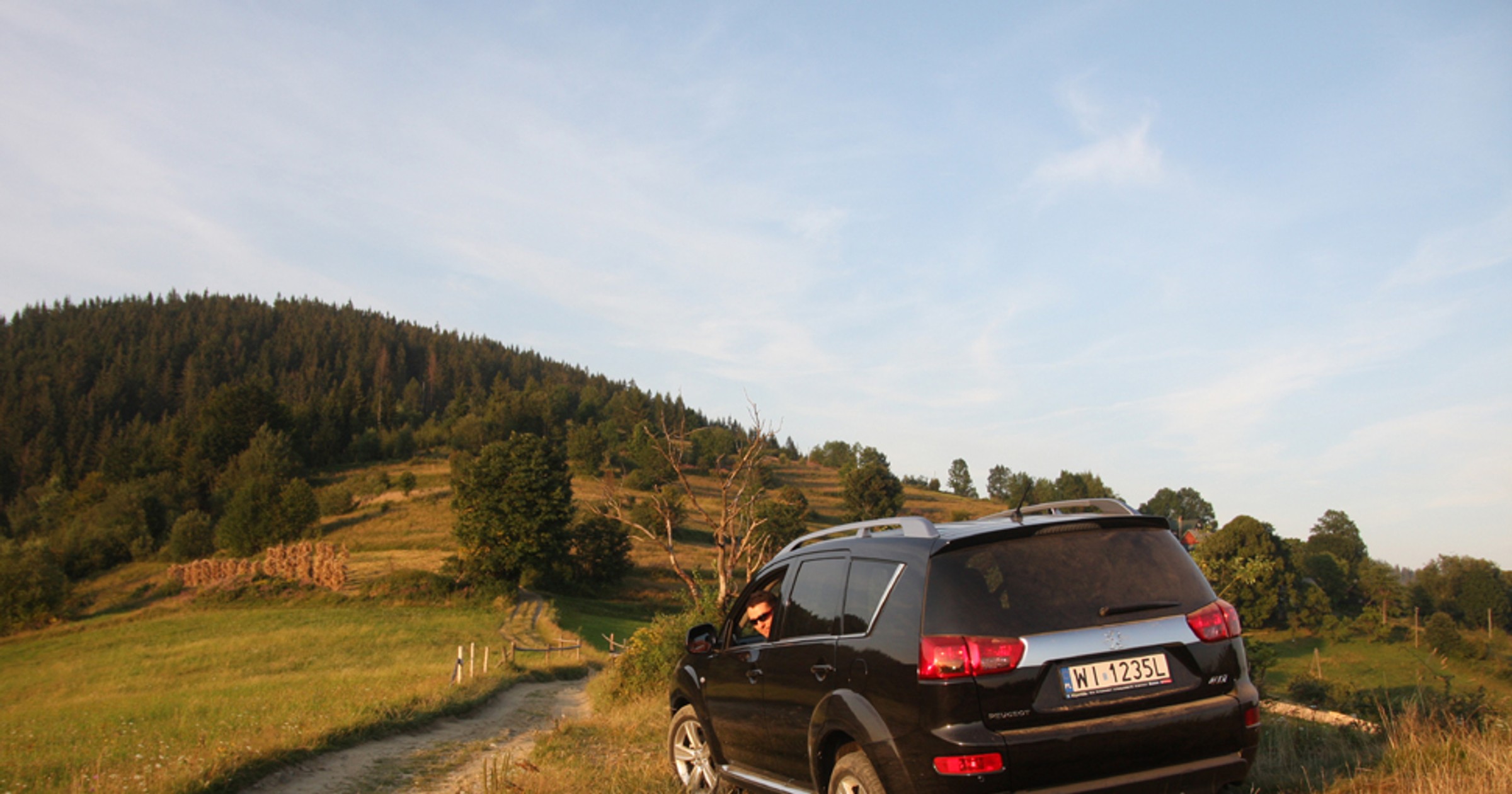 Peugeotem 4007 po Beskidzie żywieckim
