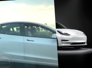 Tesla nie chciała zjechać na prawy pas. To, co robił kierowca, szokuje [WIDEO]