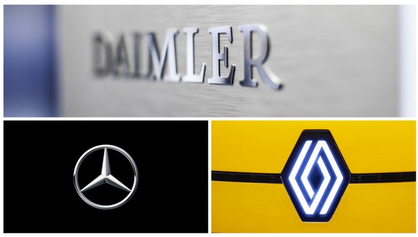 Daimler żegna się z Renault i zarabia na tym 305 mln euro