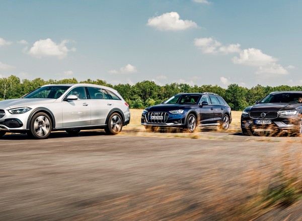 Trzy kombi z dieslem - które jest najlepsze? Audi A4, Mercedes klasy C czy Volvo V60?