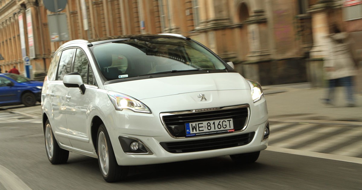 Peugeot 5008 - Modny i oszczędny van