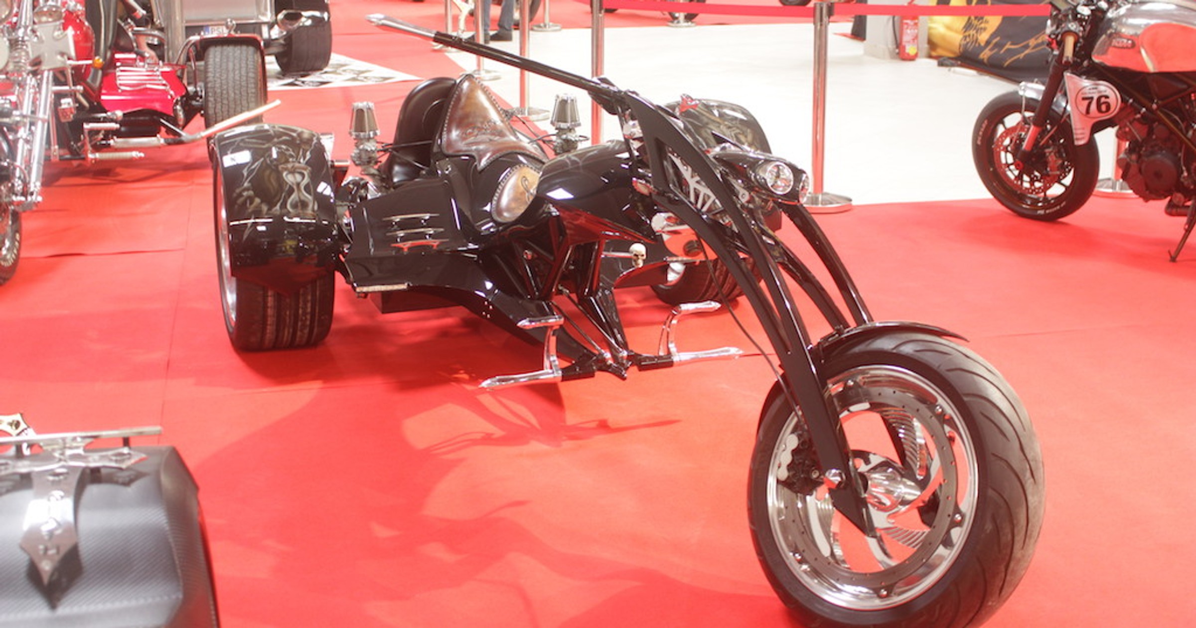 Wystawa motocykli w Nadarzynie – customy