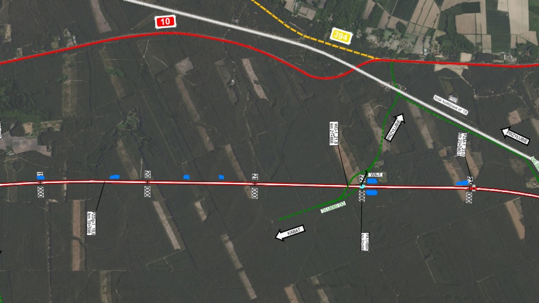 S10 między Toruniem i Bydgoszczą