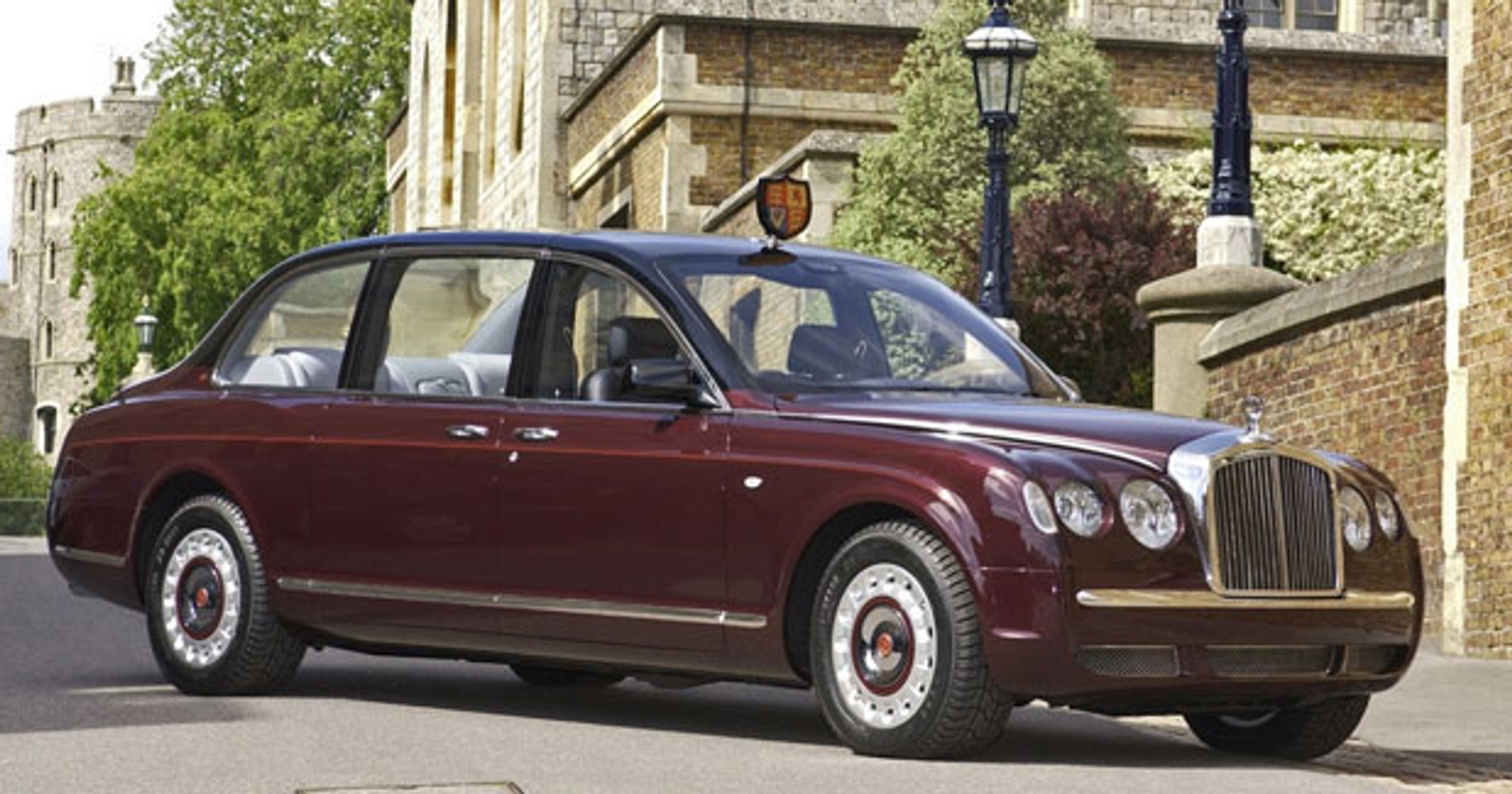 Bentley królowej Elżbiety II na wystawie