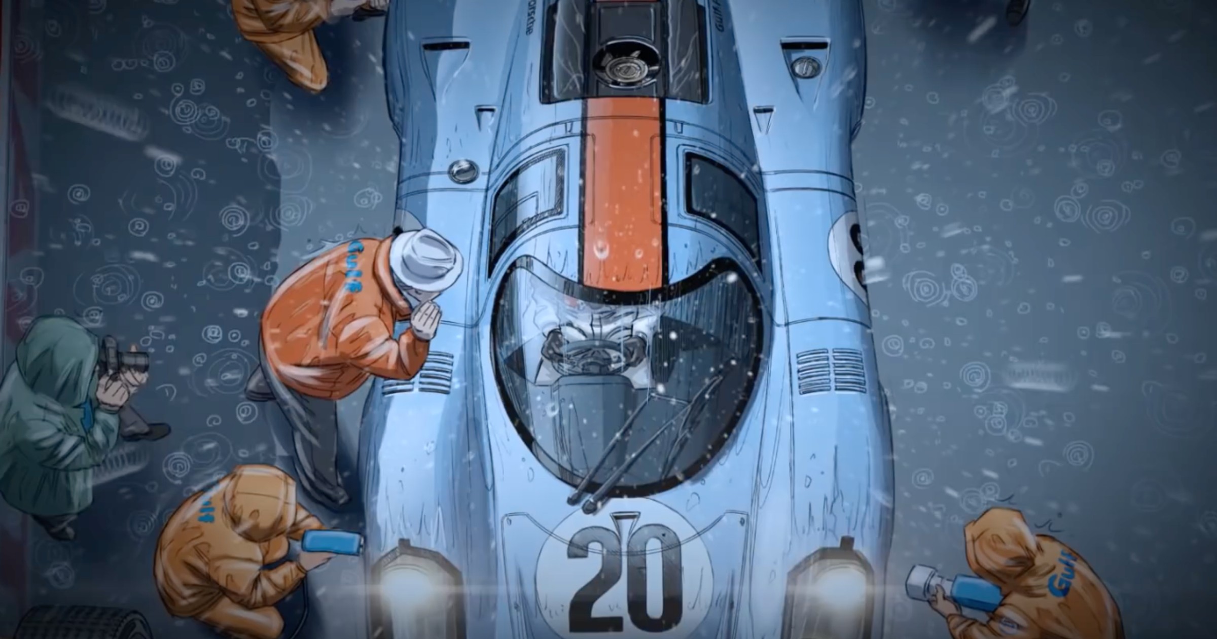 Steve McQueen i Le Mans powracają w filmie animowanym