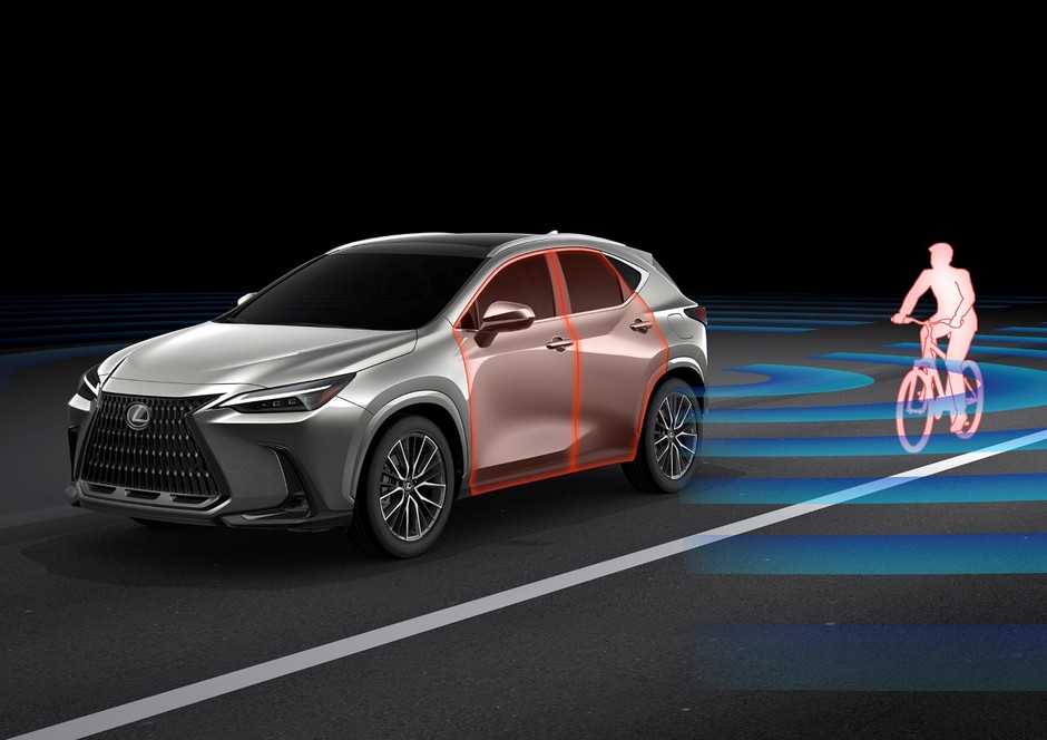 Lexus z systemem elektronicznej klamki