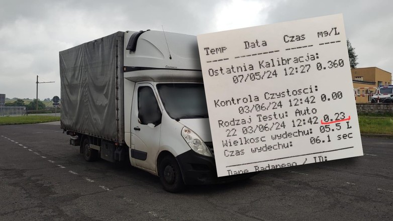 Próbował uniknąć kontroli. Szybko się okazało, dlaczego