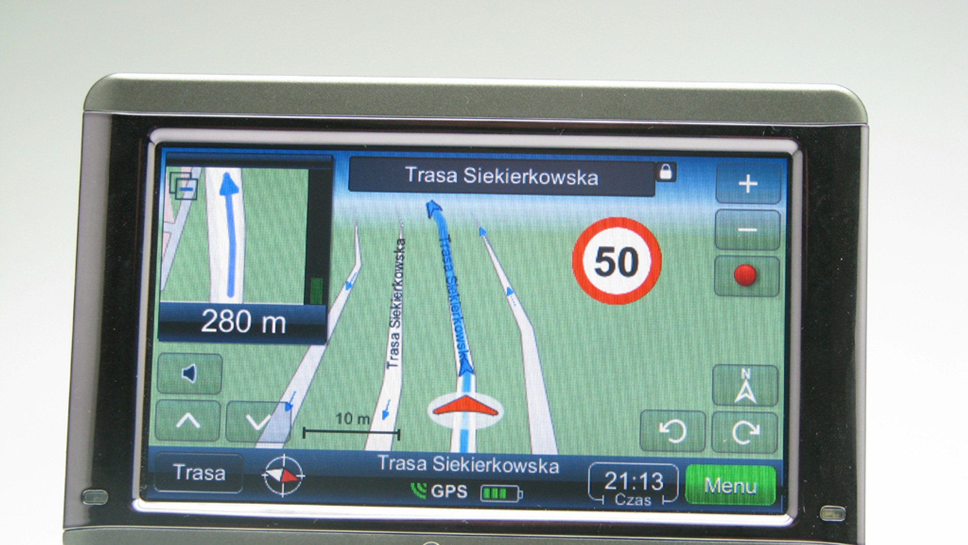 Test nawigacji z 5-calowymi monitorami - Rozmiar ma znaczenie