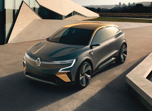 Renault Megane eVision – ciekawy koncept auta elektrycznego