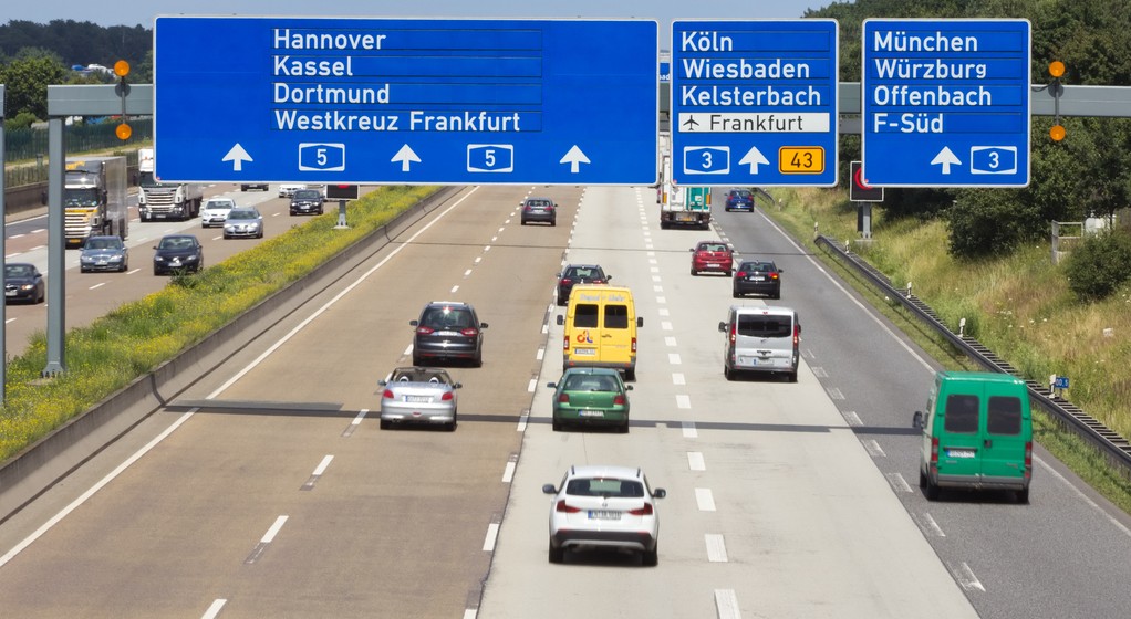 Niemiecka autostrada - zdjęcie ilustracyjne