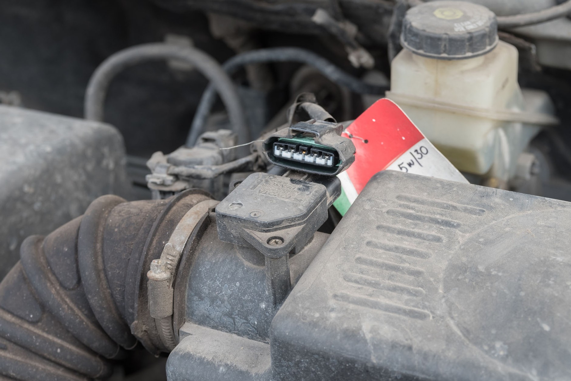 Usterka przepływomierza