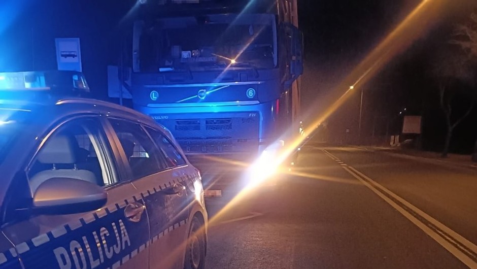 Kierowca ciężarówki ukarany mandatem na 6 tys. zł. Dostał też 30 punktów karnych