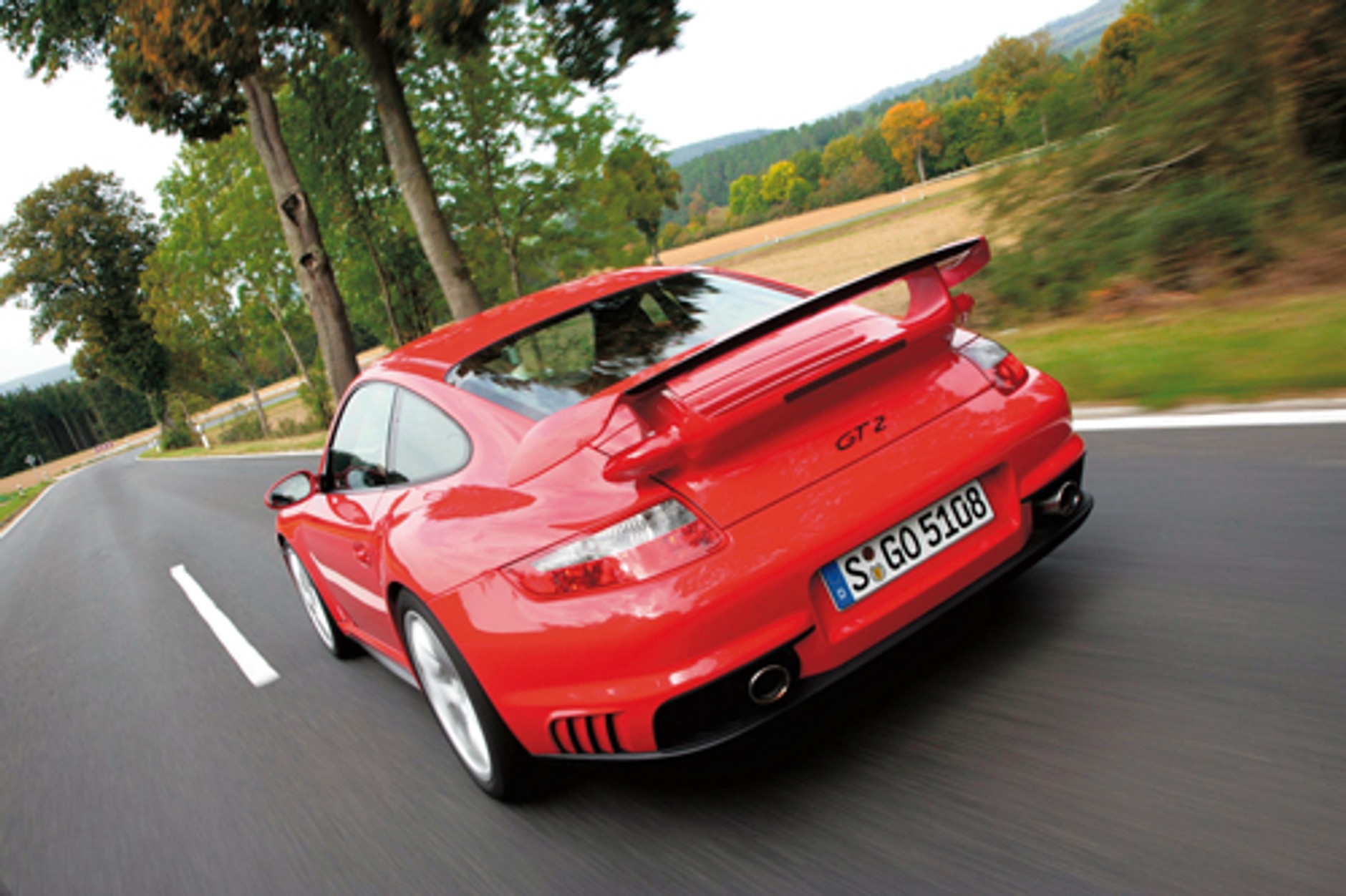 Porsche GT2 kontra Ferrari Scuderia - Zew prędkości