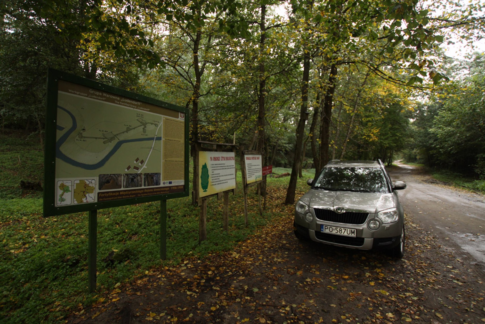 Skoda Yeti wśród fortyfikacji. 100 kilometrów bunkrów Hitlera
