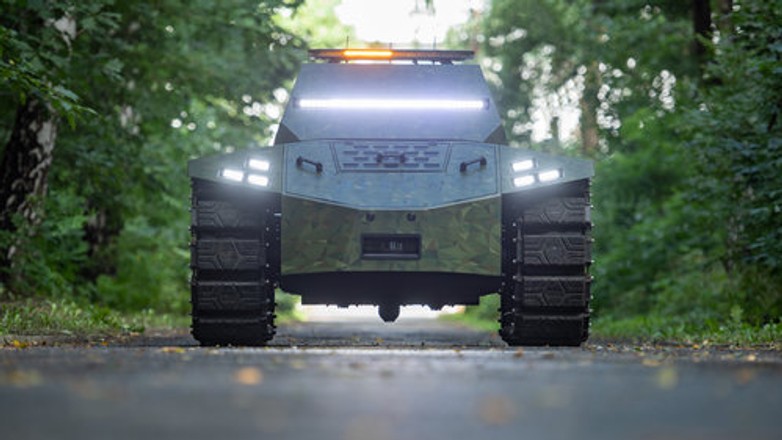 Autonomiczny pojazd dla służb Bizon