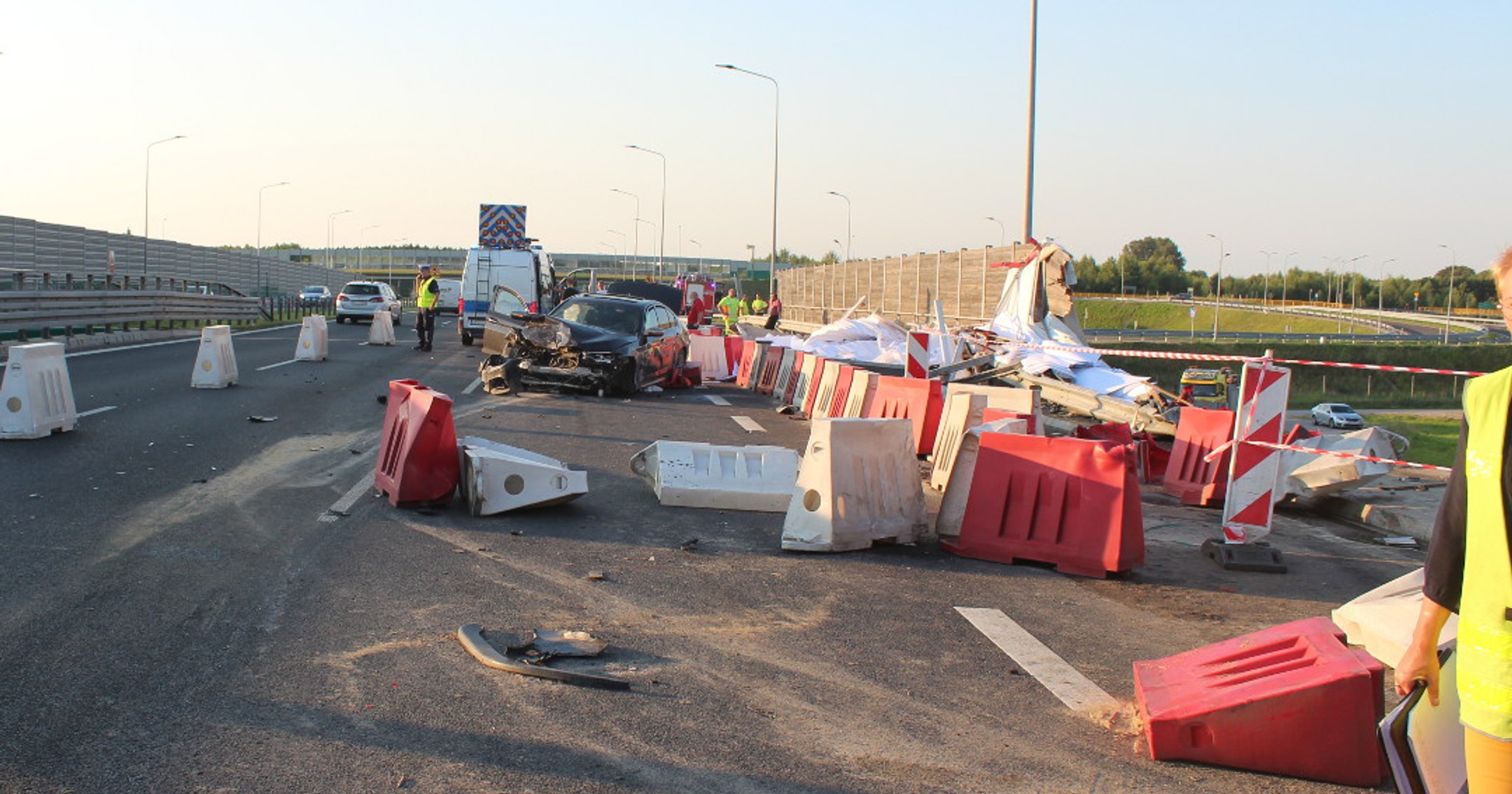 Tragiczny wypadek na S8 pod Warszawą