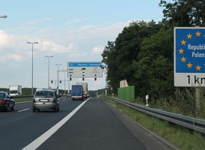 Niemcy zamykają autostradę w kierunku Polski