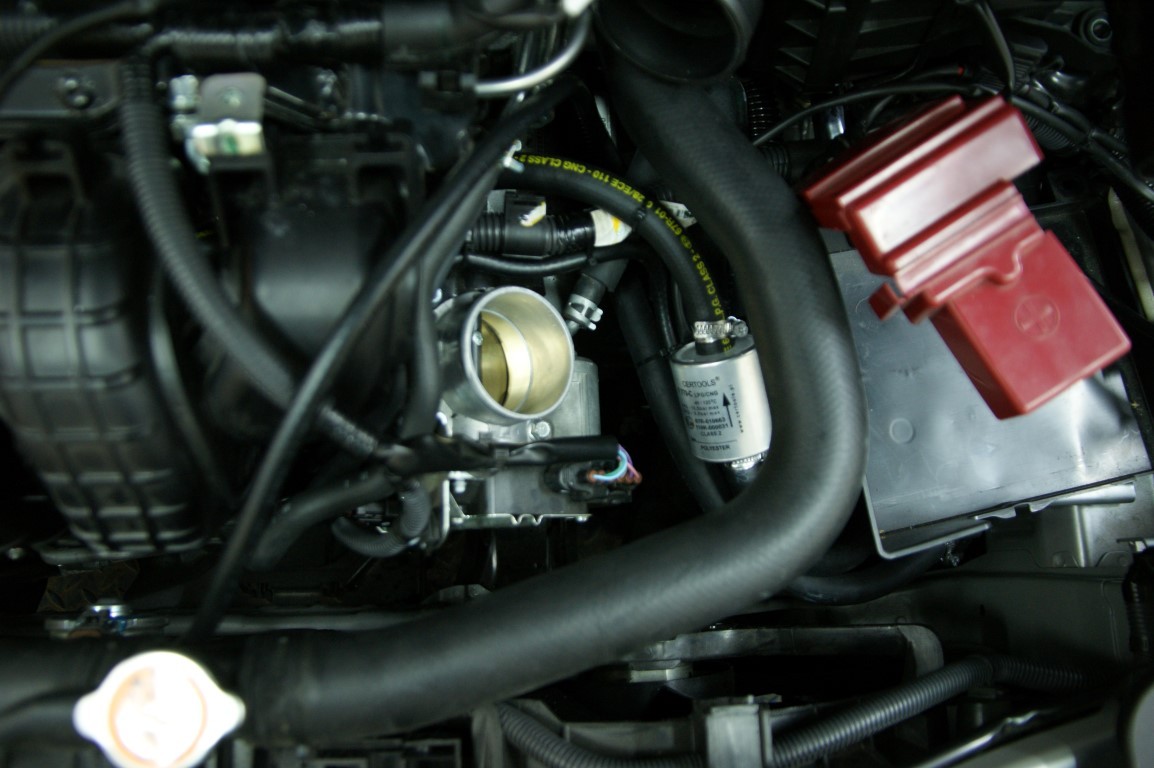 Mocowanie filtra fazy lotnej