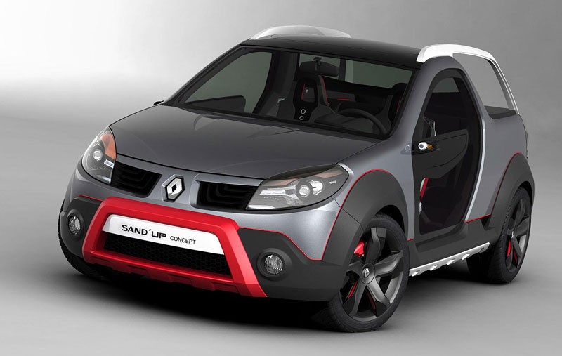 Renault Sand’Up: brazylijski koncept coupé-pickup na bazie Dacii Sandero