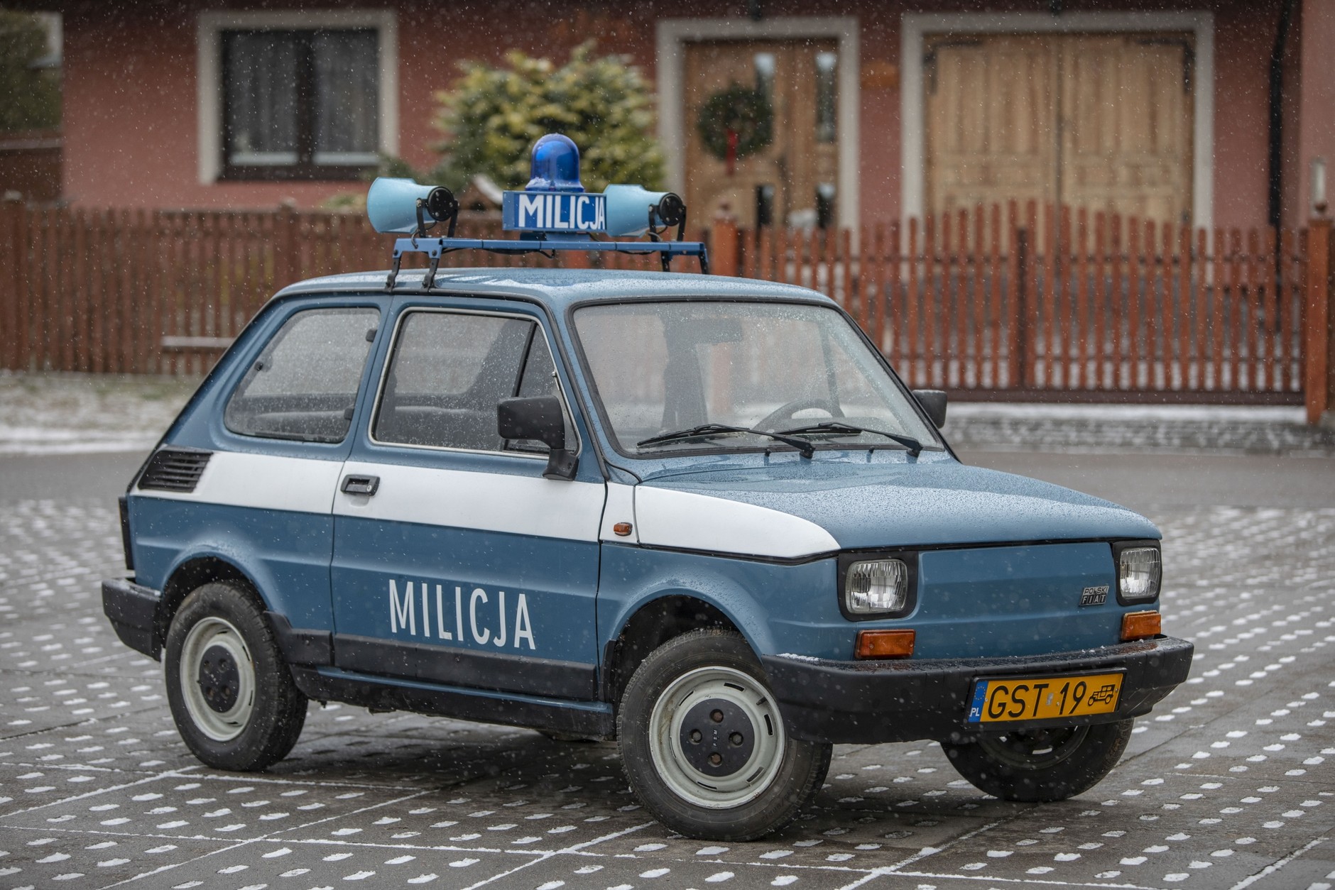 Fiat 126P radiowóz - Maluch, którego nie było