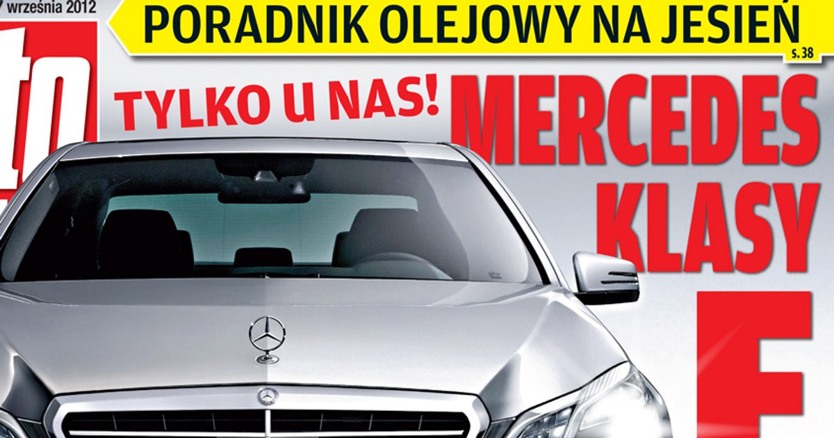 Taki będzie nowy Mercedes klasy E: Mercedes W212 bez tajemnic