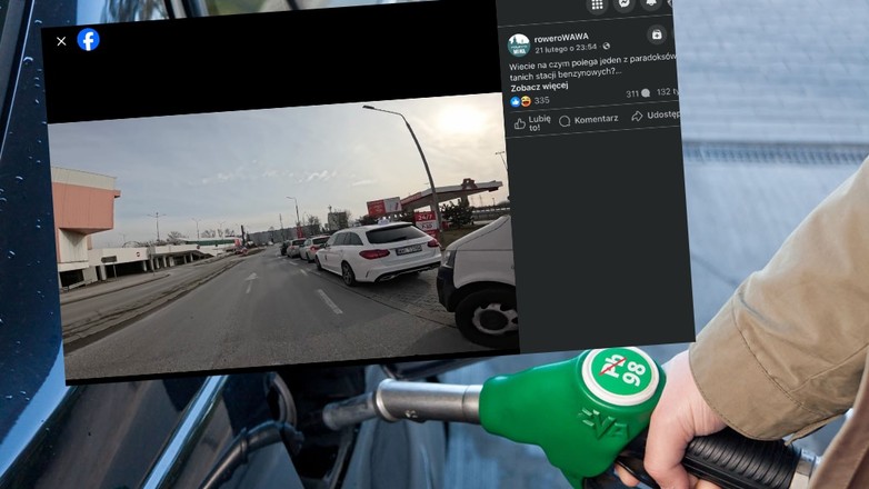 Kierowcy przyjeżdżają tu, żeby zaoszczędzić przy tankowaniu, ale za to tracą czas