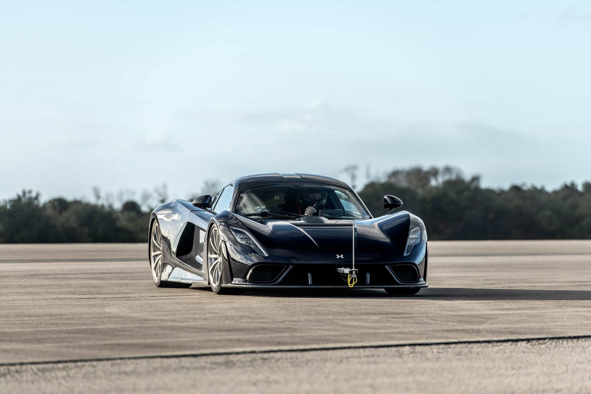 Hennessey Venom F5 test prędkości