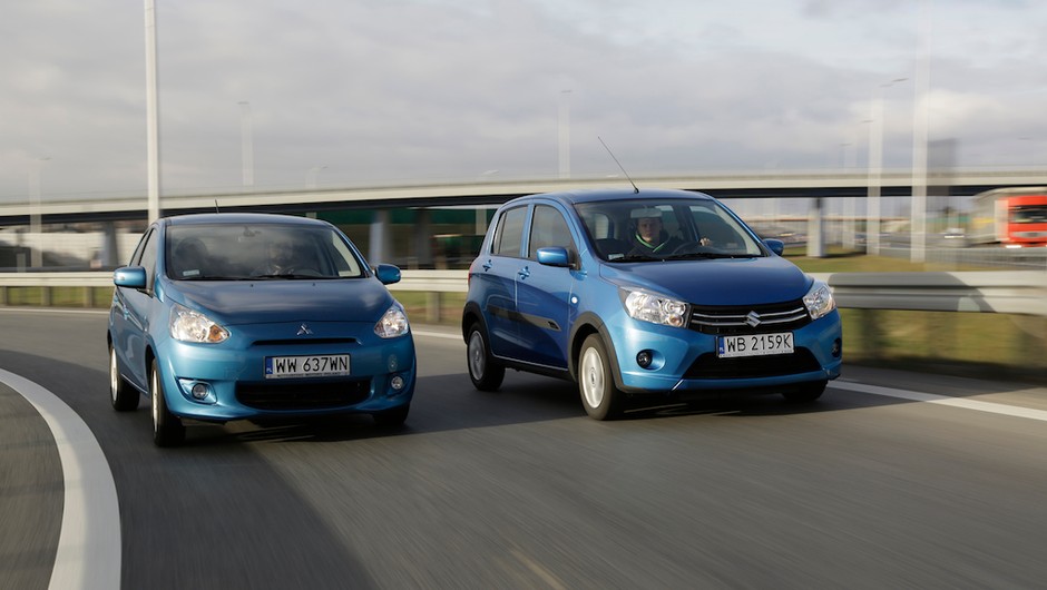 Mitsubishi Space Star i Suzuki Celerio