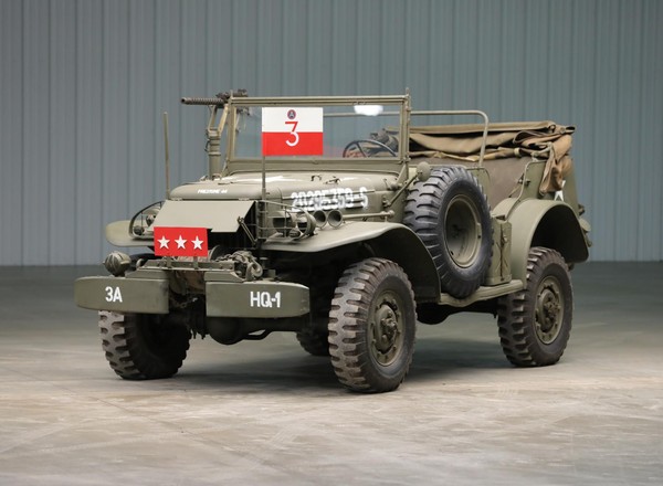 Wojskowy Dodge generała Pattona wystawiony na aukcję