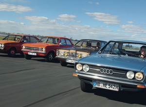 Klasa średnia lat 70. - Audi 80 kontra Volkswagen Passat, Opel Ascona i Ford Taunus
