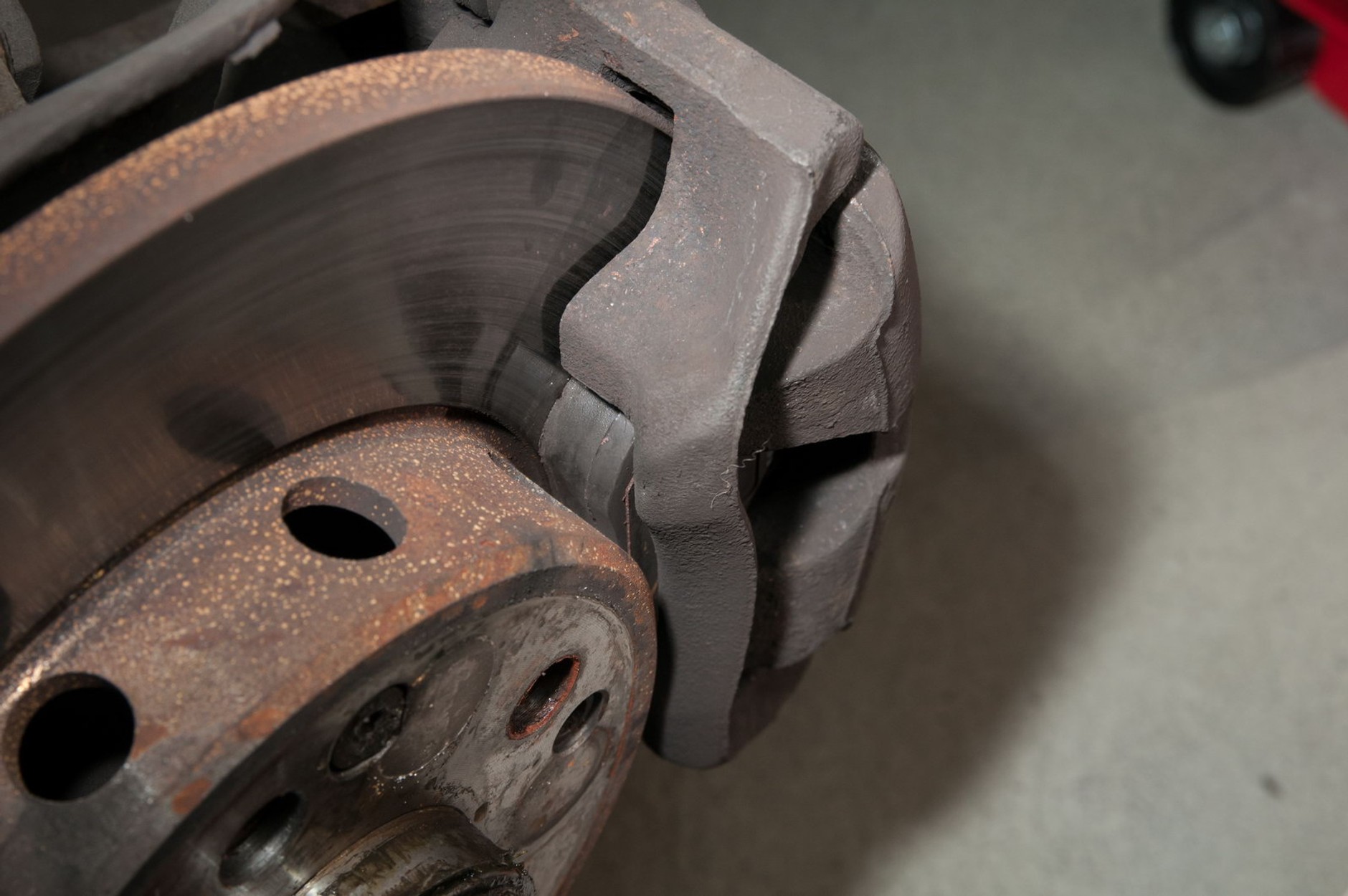 Mercedes W124 200D: układ hamulcowy